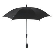 Black Raven KINDERWAGENSONNENSCHIRM - Schwarz, Basics, Textil/Metall (74/68cm) - Maxi-Cosi