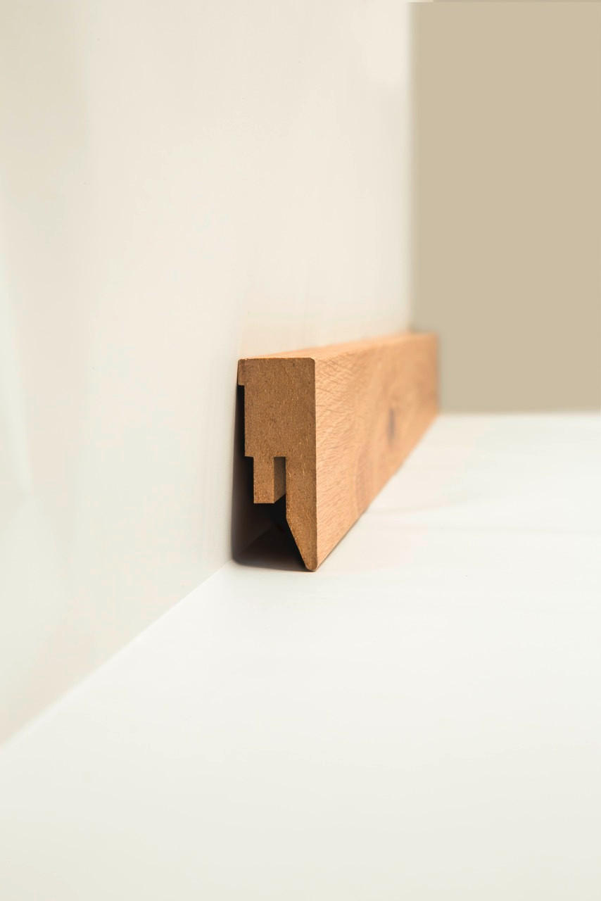 SOCKELLEISTE Dunkelgrau  - Dunkelgrau, Basics, Holzwerkstoff (200/5/1,8cm) - Venda