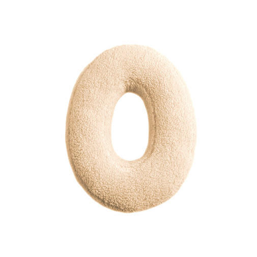 ZIERKISSEN    - Creme, Basics, Textil (28cm)