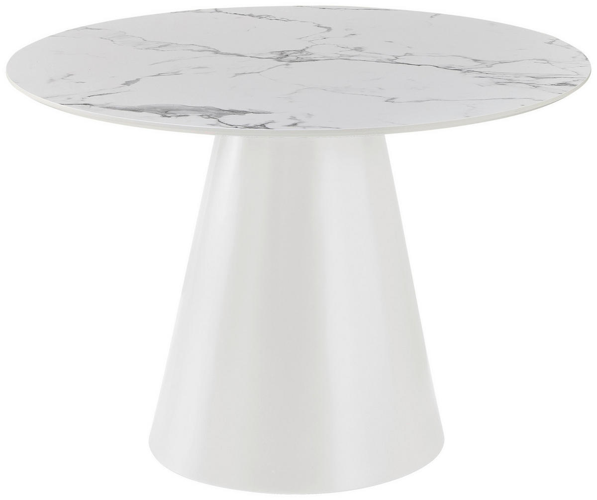 ESSTISCHHolzwerkstoff 120/120/75 cm   - Weiss, Modern, Holzwerkstoff (120/120/75cm) - Livetastic