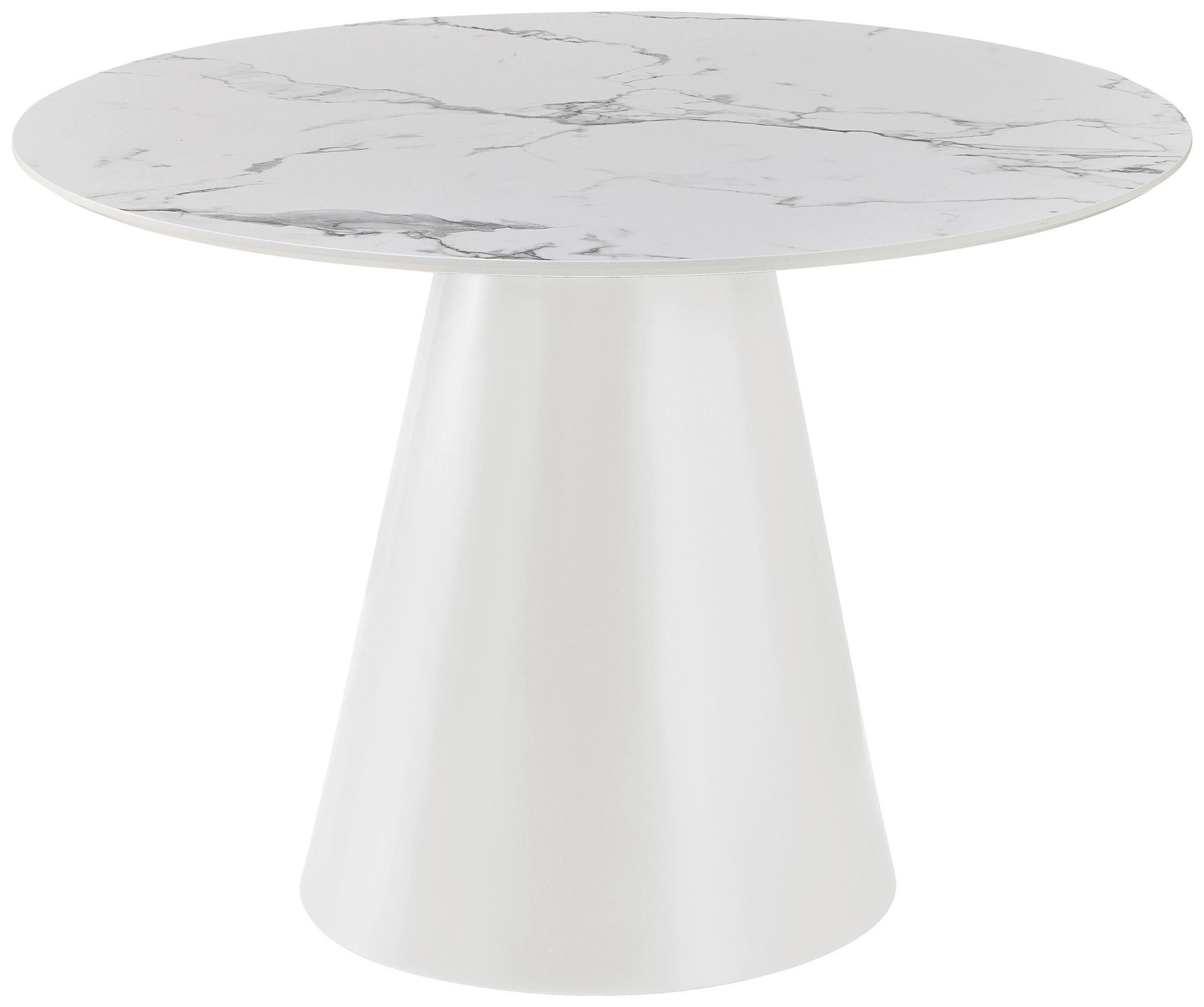 Livetastic JÍDELNÍ STŮL, bílá, 120/120/75 cm