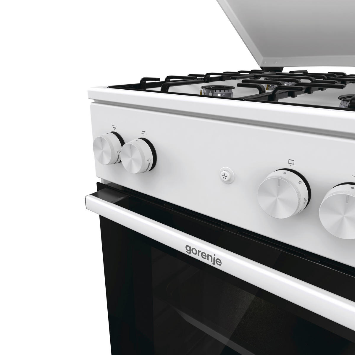 HERD GG5A13WH  - Weiß, Trend, Glas/Kunststoff (50/85/59,4cm) - Gorenje