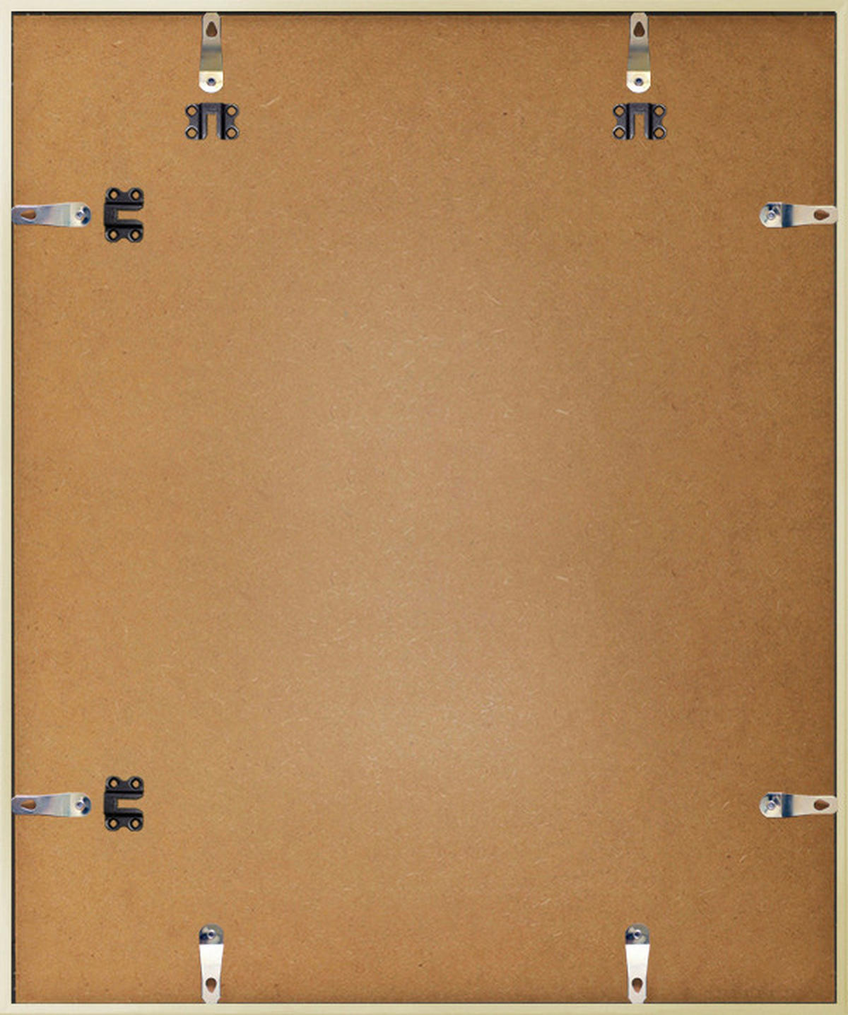 BILDERRAHMEN - Goldfarben, Basics, Papier/Holzwerkstoff (50/60/1,8cm)