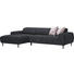 WOHNLANDSCHAFT in Textil Grau - Multicolor/Schwarz, Design, Textil/Metall (170/292cm) - Dieter Knoll WOHNLANDSCHAFT in Textil Grau - Multicolor/Schwarz, Design, Textil/Metall (170/292cm) - Dieter Knoll