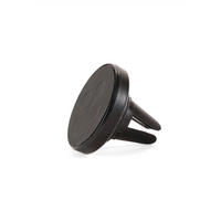 DRŽÁK NA TELEFON - černá, Basics, kov/plast (6,5/4,1/9,5cm) - Kikkerland