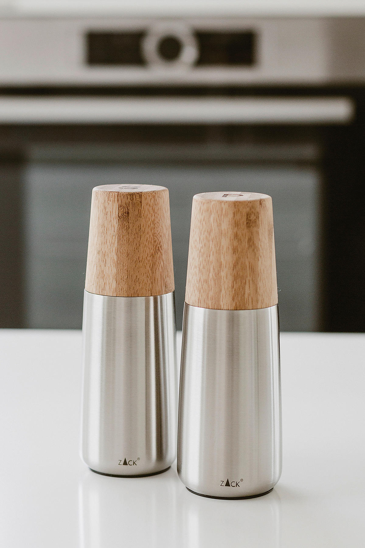 PFEFFERMÜHLE BEVO  - Edelstahlfarben, KONVENTIONELL, Metall (6,0/16,6cm) - Zack