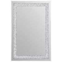 WANDSPIEGEL 40/60/1,5 cm    in rechteckig  - Silberfarben, Trend, Glas/Holzwerkstoff (40/60/1,5cm) - Carryhome