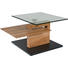 COUCHTISCH in Holz, Glas, Holzwerkstoff 100/90/32/46 cm - Eichefarben/Anthrazit, Design, Glas/Holz (100/90/32/46cm) - Novel COUCHTISCH in Holz, Glas, Holzwerkstoff 100/90/32/46 cm - Eichefarben/Anthrazit, Design, Glas/Holz (100/90/32/46cm) - Novel
