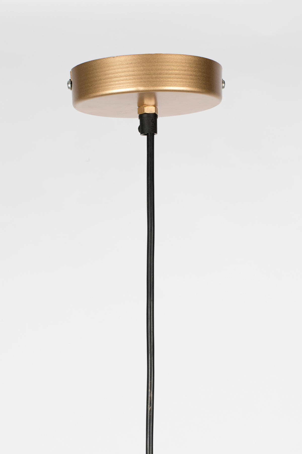 HÄNGELEUCHTE PENDANT LAMP LENA M BRASS - Messingfarben, Design, Metall (37/155cm) - Zuiver