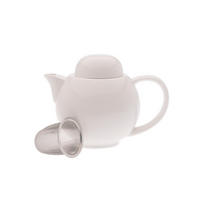 ČAJOVÁ KONVICE porcelán keramika  - bílá, Basics, keramika (14,5/12/14,5cm) - Maxwell & Williams