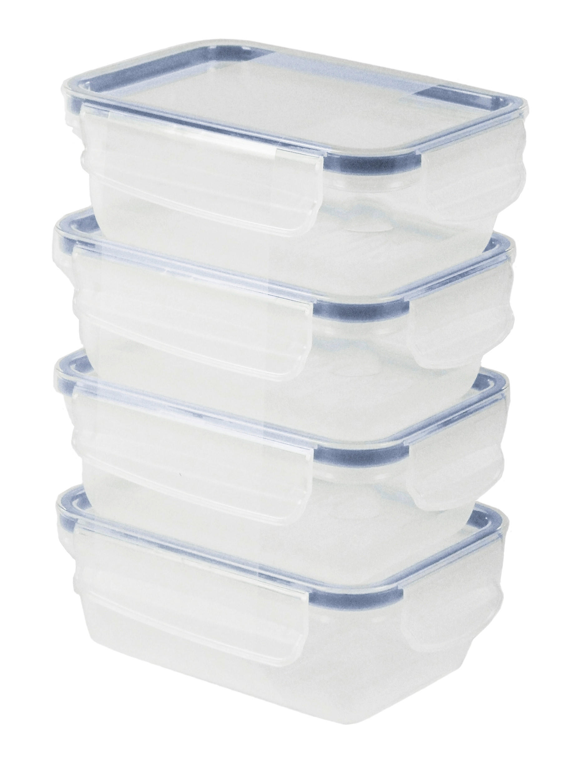 FRISCHHALTEDOSE 0,5 l  - Blau/Transparent, Basics, Kunststoff (16/12/22cm) - Rotho