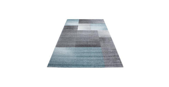 WEBTEPPICH 80/250 cm Lucca  - Blau, Trend, Textil (80/250cm) - Novel