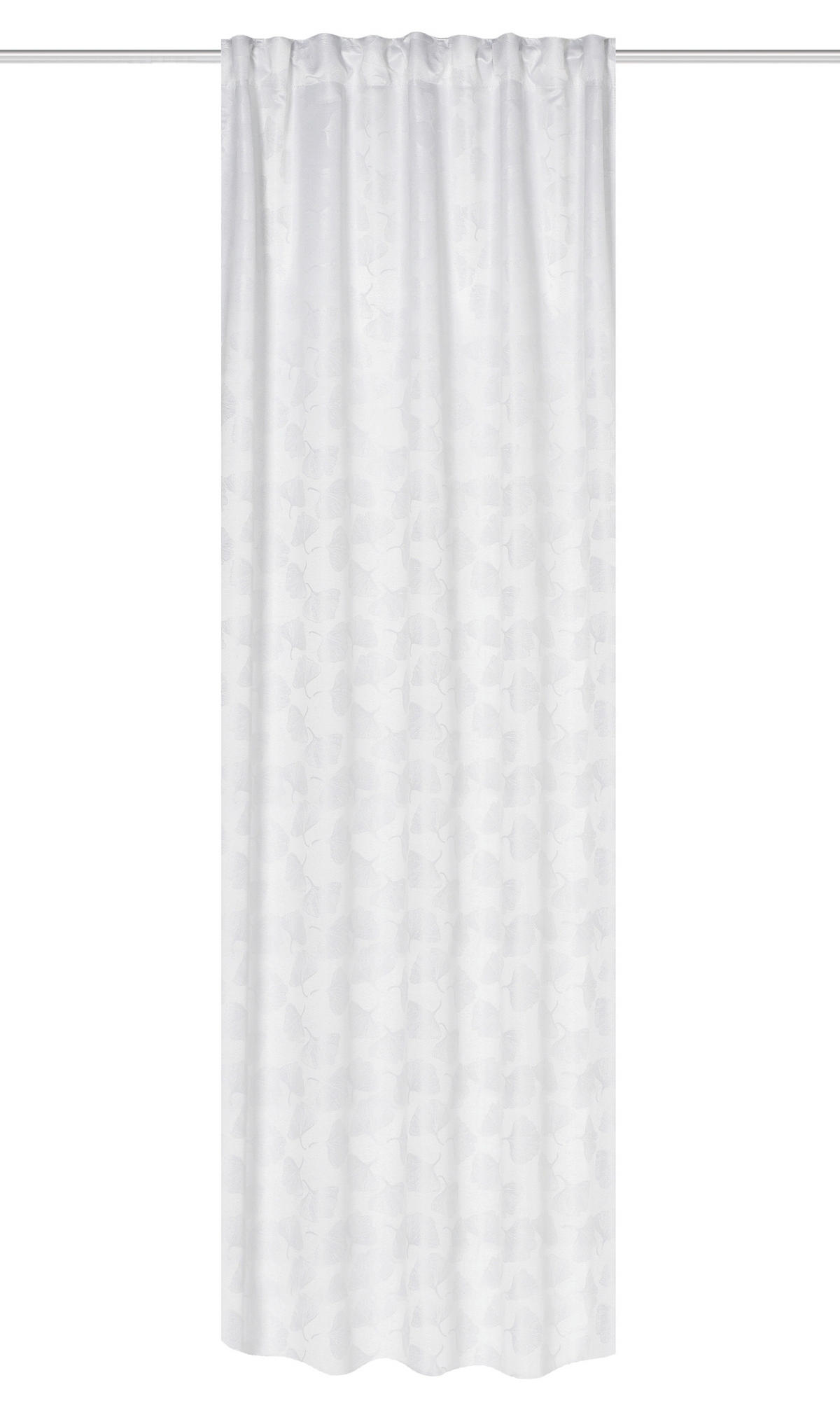 FERTIGVORHANG  Verdunkelung   135/245 cm  - Weiß, Trend, Textil (135/245cm)