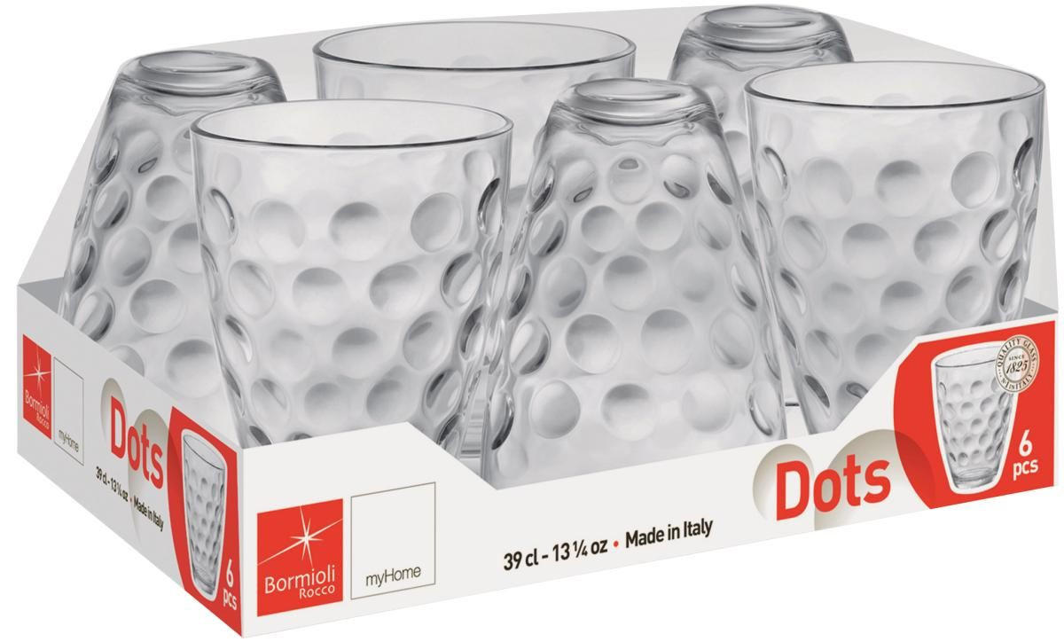 SET ČAŠA  6 delova   - prozirna, Konvencionalno, staklo (25,7/10,9/17cm) - Van Well