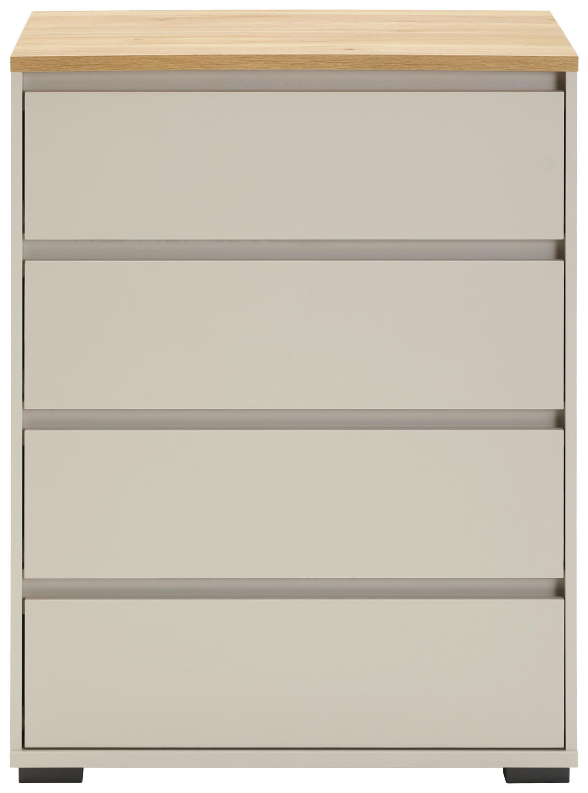 KOMMODE  in 80/103/48 cm  - Kaschmir/Anthrazit, Design, Holzwerkstoff/Kunststoff (80/103/48cm) - Carryhome