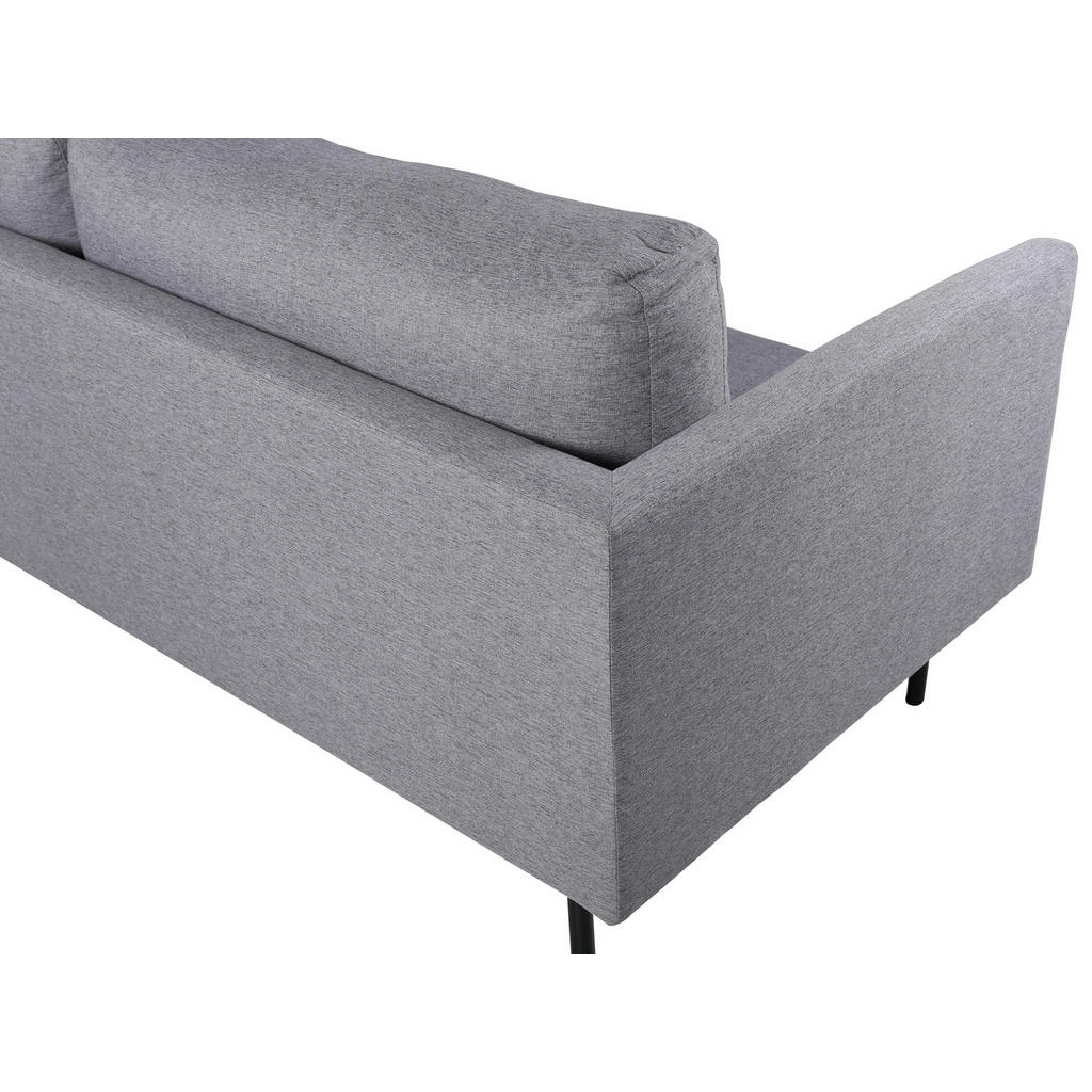 Thumbnail - Livetastic 3-Sitzer-Sofa, Grau, Schwarz, Metall, Textil, 260x78x80 cm, Wohnzimmer, Sofas & Couches, Sofas, 3-Sitzer Sofa...