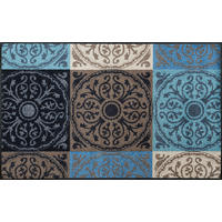 FUßMATTE 75/120 cm Da Capo  - Multicolor, KONVENTIONELL, Kunststoff/Textil (75/120cm) - wash+dry