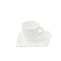 ŠÁLEK A PODŠÁLEK NA KÁVU porcelán - bílá, Basics, keramika (15/9,5/14,5cm) - Maxwell & Williams