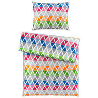 POSTEĽNÁ BIELIZEŇ, satén, viacfarebná, 140/200 cm - viacfarebná, Trend, textil (140/200cm) - Esposa