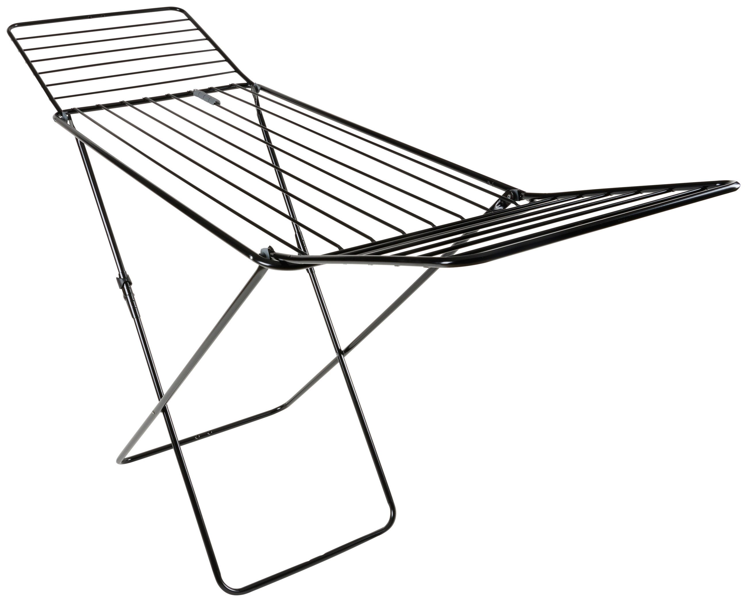 USCĂTOR DE RUFE VERTICAL - antracit/negru, Basics, plastic/metal (177,8/108/55cm) - Homeware
