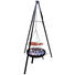 MULTI-GRILLSET 4IN1 OSLO - Chromfarben/Schwarz, KONVENTIONELL, Metall (65/65/180cm) MULTI-GRILLSET 4IN1 OSLO - Chromfarben/Schwarz, KONVENTIONELL, Metall (65/65/180cm)