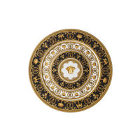 TANJIR  33 cm           - bela/braon, Konvencionalno, keramika (33cm) - Versace