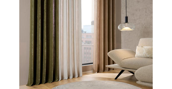 FERTIGVORHANG blickdicht  - Hellgrau, Basics, Textil (140/260cm) - Dieter Knoll