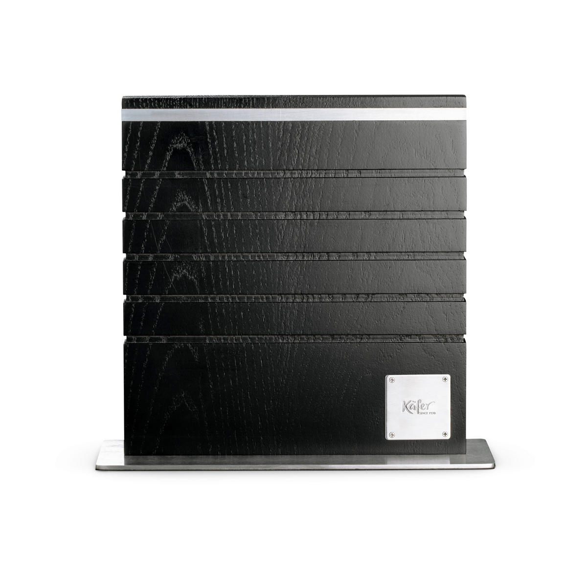 SET NOŽEVA      5-dijelni   - tamno smeđa/crna, Basics, drvo - Käfer