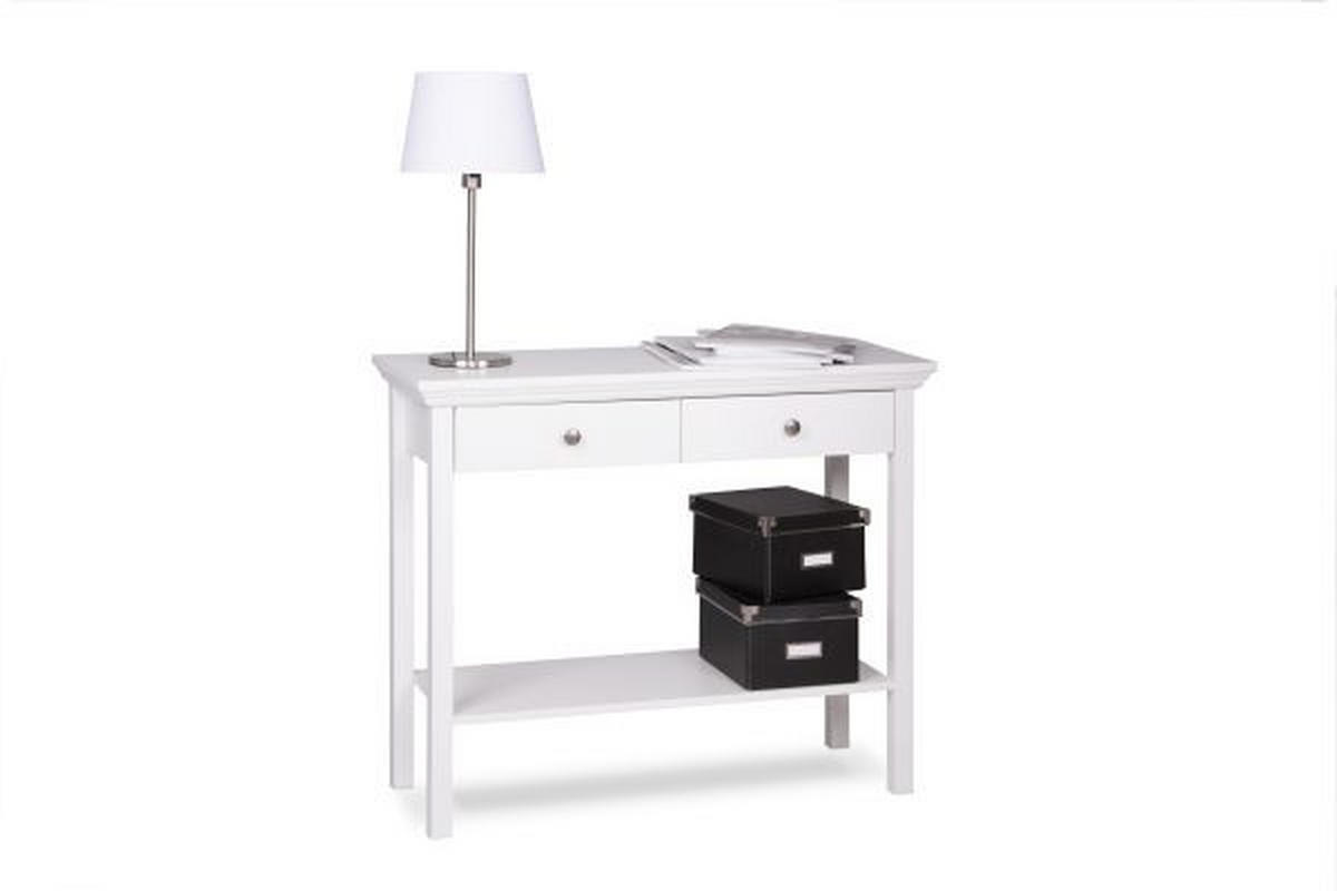 KONZOLA   90/75/35 cm   bijela  drvni materijal  - bijela, Lifestyle, drvni materijal (90/75/35cm) - Landscape