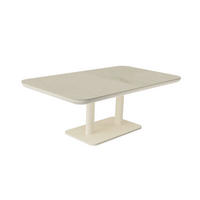 GARTENTISCH 140/80/51-71 cm Metall, Keramik Taupe rechteckig  - Taupe, Basics, Keramik/Metall (140/80/51-71cm) - Zebra 