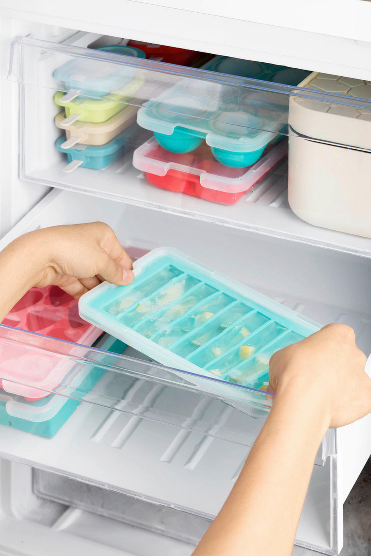 MODLA ZA LED - tirkizna, Osnovno, plastika (11,8/23/2,6cm) - LEKUE