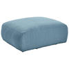 SOFAELEMENT in Flachgewebe, Teddystoff Blau  - Blau, Trend, Textil (82/45/122cm) - Livetastic