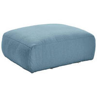 SOFAELEMENT in Flachgewebe, Teddystoff Blau  - Blau, Trend, Textil (82/45/122cm) - Livetastic