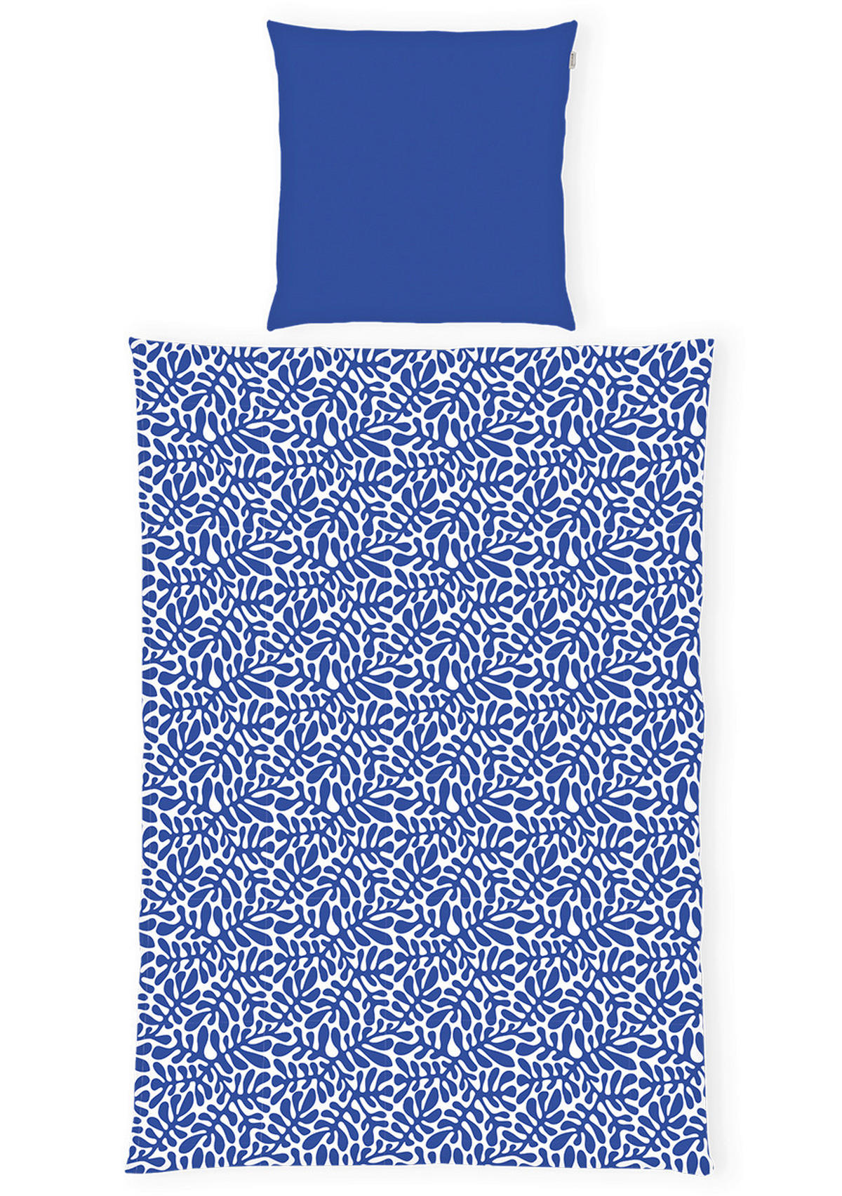 WENDEBETTWÄSCHE Renforcé 155/220 cm  - Blau, Basics, Textil (155/220cm) - Tom Tailor