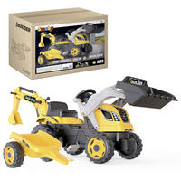 TRAKTOR   - višebojno/žuta, Basics, plastika (39,90/80/55,50cm) - SMOBY