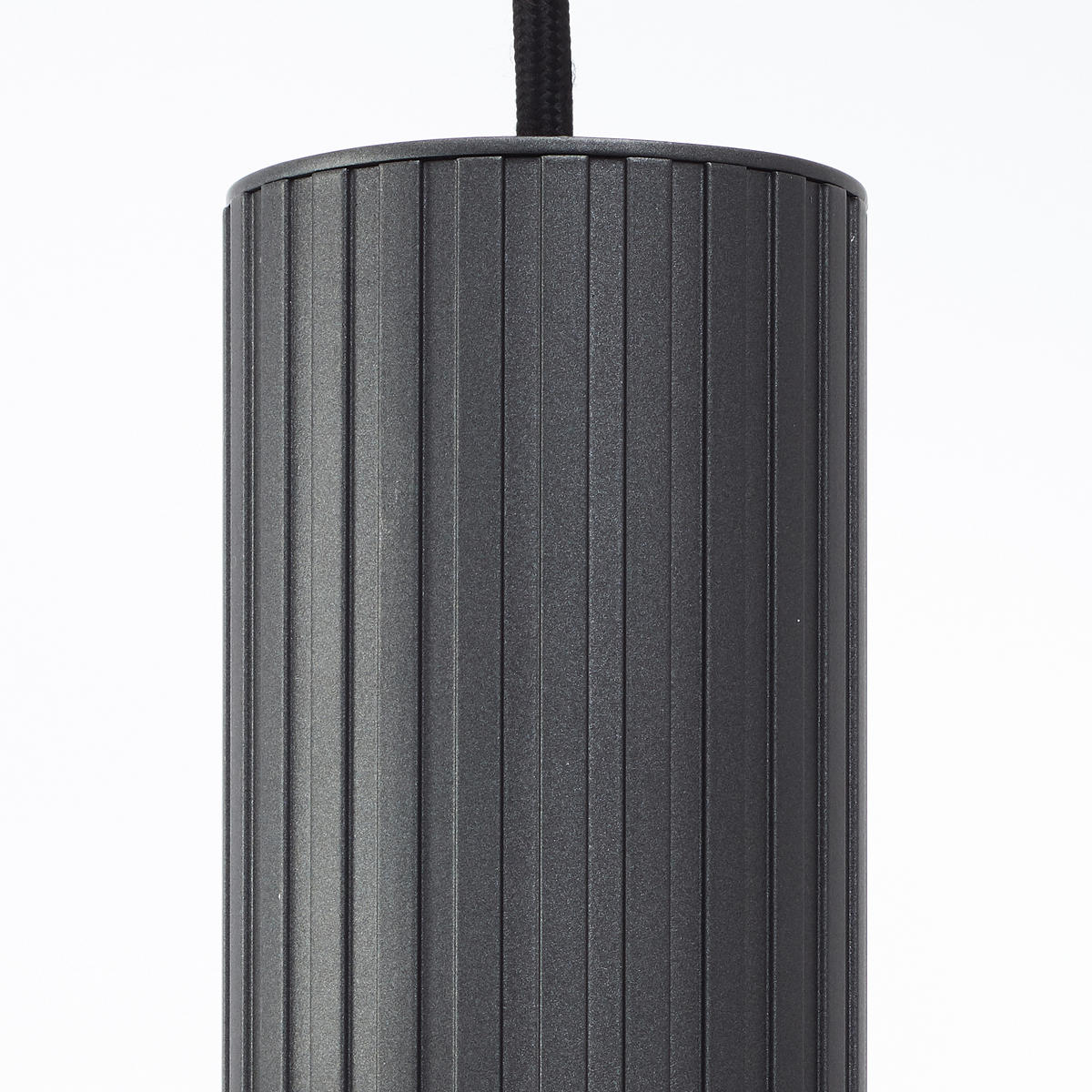 SVJETILJKA VISEĆA Riffelini  - antracit, Basics, staklo/metal (48/150cm)