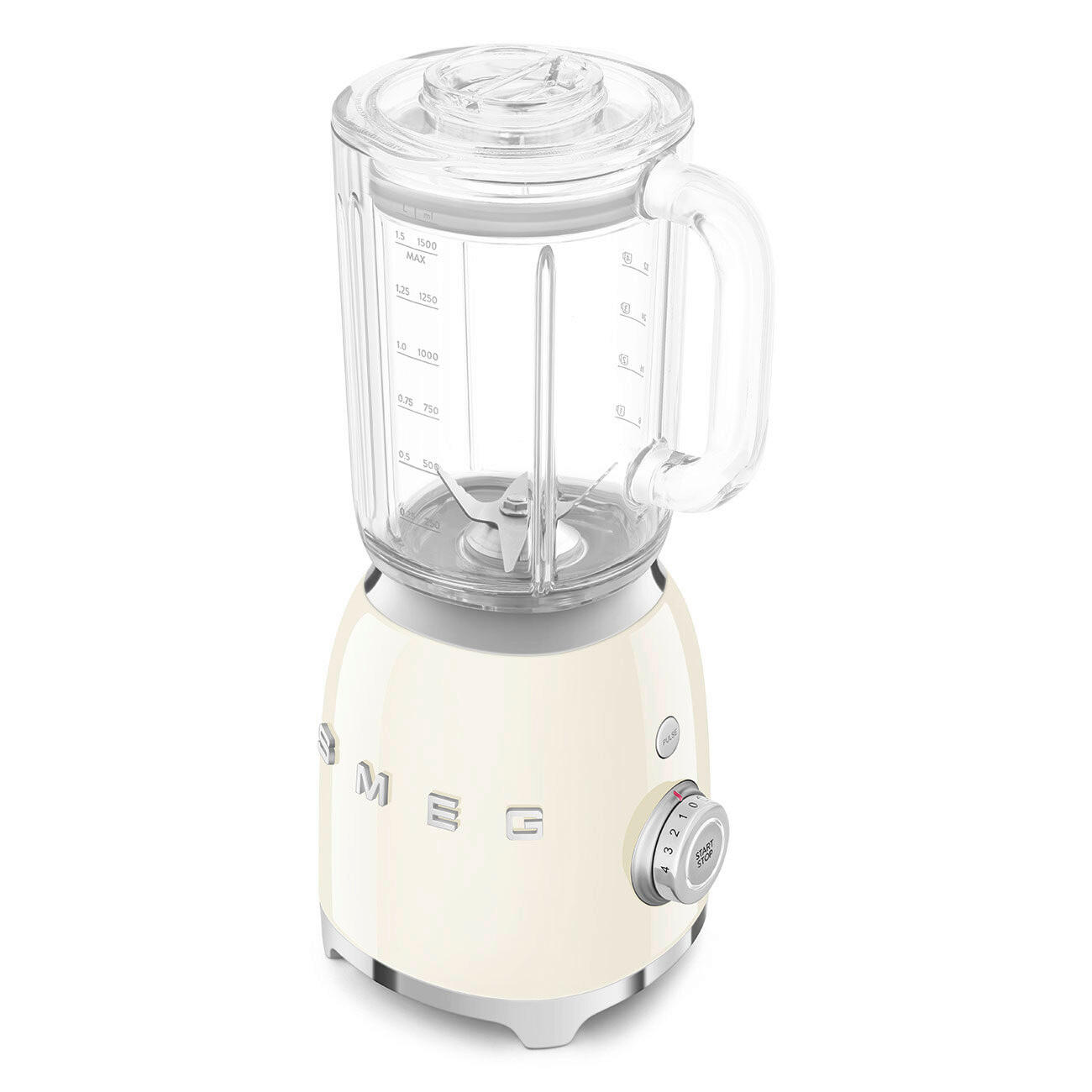 SAMOSTOJEĆI MIKSER BLF03CREU  - krem, Basics, metal/plastika (19.7/39.7/16.3cm) - SMEG