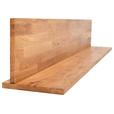WANDBOARD Holz Wildeiche massiv Wildeiche  - Wildeiche, Natur, Holz (150/22/24cm) - Carryhome