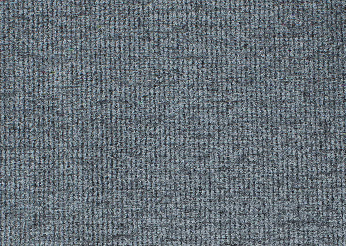 ECKSOFA in Webstoff Blaugrau  - Blaugrau/Schwarz, Design, Kunststoff/Textil (165/257cm) - Xora