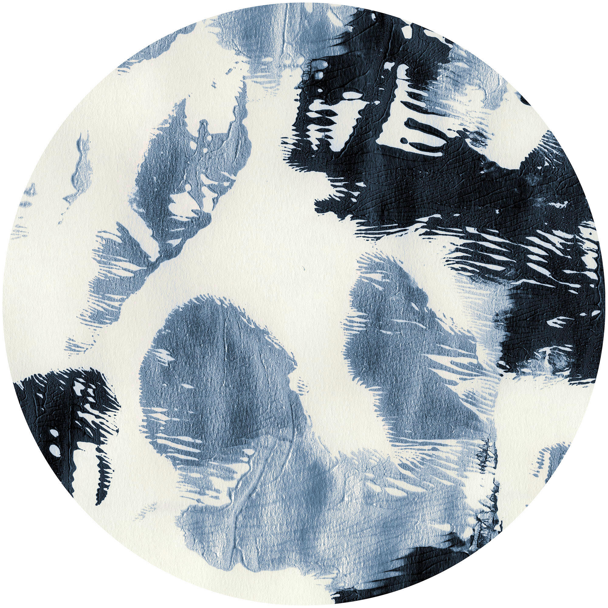 FOTOTAPETE - Blau/Weiß, Trend (125cm)