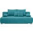 SCHLAFSOFA in Textil Petrol - Chromfarben/Petrol, Design, Kunststoff/Textil (212/72-90/108cm) - Hom`in SCHLAFSOFA in Textil Petrol - Chromfarben/Petrol, Design, Kunststoff/Textil (212/72-90/108cm) - Hom`in