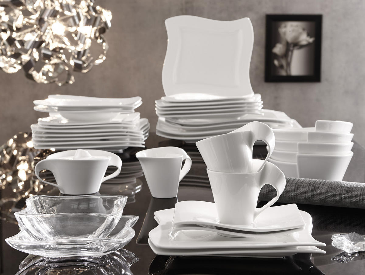KAFFEETASSE New Wave 200 ml  - Weiß, Basics, Keramik (0,2l) - Villeroy & Boch