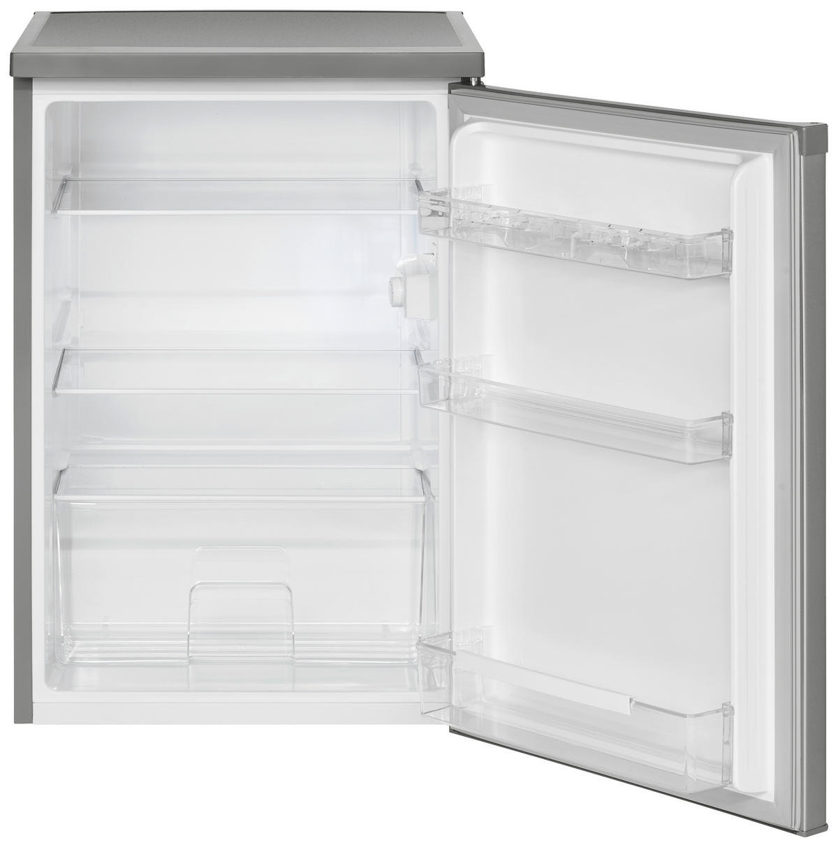 KÜHLSCHRANK 56/84,5/57,5 cm VS 2185.1 IX-LOOK 56CM E 133L  - Silberfarben, KONVENTIONELL (56/84,5/57,5cm) - Bomann