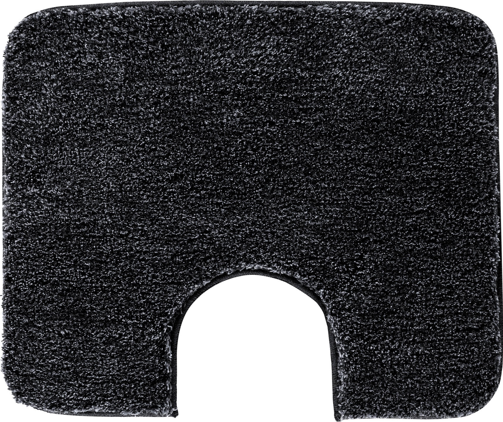 Grund Wc-Vorleger Melange Anthrazit 50x60 cm