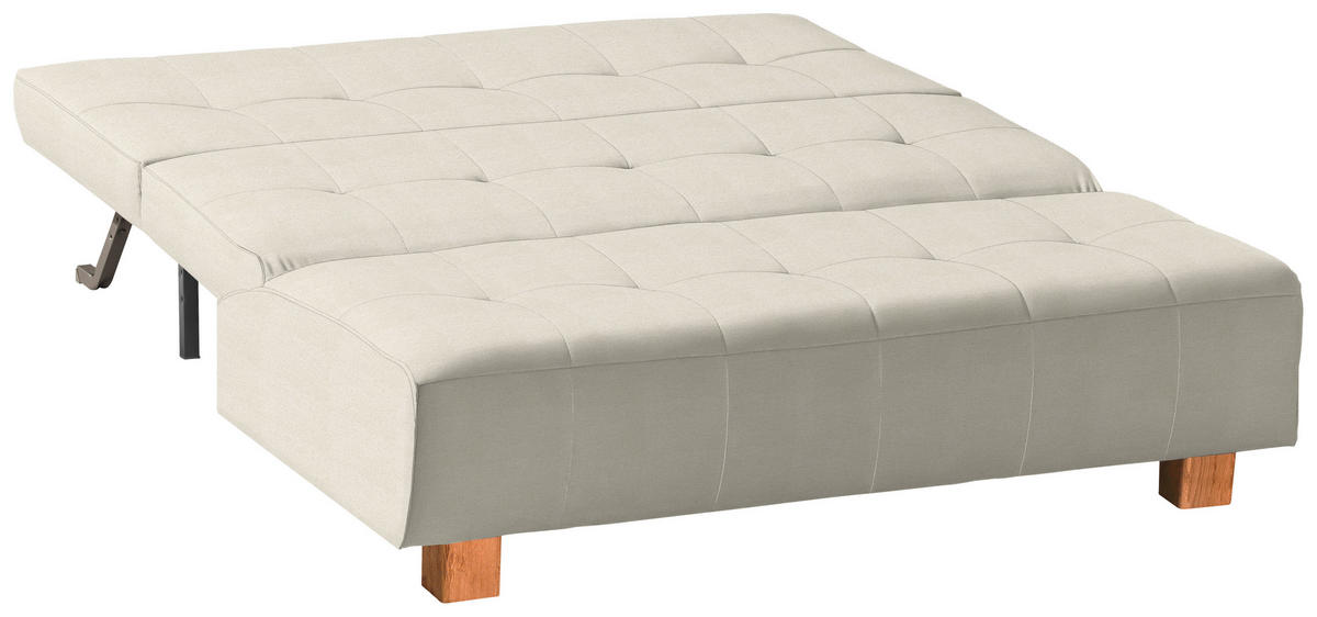 SCHLAFSOFA in Textil Naturfarben  - Naturfarben, Design, Holz/Textil (165/92/102cm) - Novel