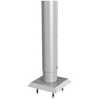 STEHER zum Andübeln Metall  - Silberfarben, Basics, Metall (21/140-165/21cm) - Biohort