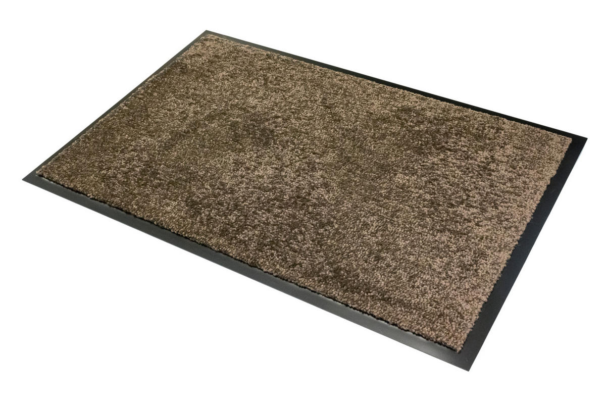 SZENNYFOGÓ SZŐNYEG - barna, Basics, műanyag/textil (80/120cm)