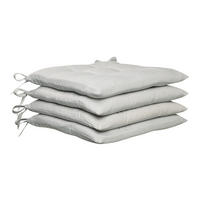 SITZKISSENSET 40/40 cm  - Hellgrau, Basics, Textil (40/40cm) - Peyer Syntex