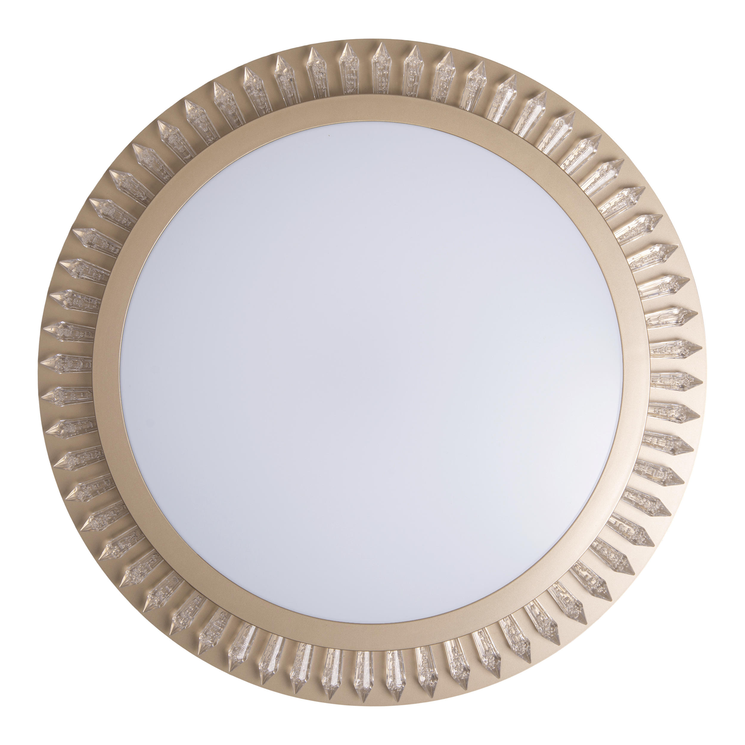 LED-DECKENLEUCHTE 48/6,5 cm   - Goldfarben, KONVENTIONELL, Kunststoff/Metall (48/6,5cm) - Näve