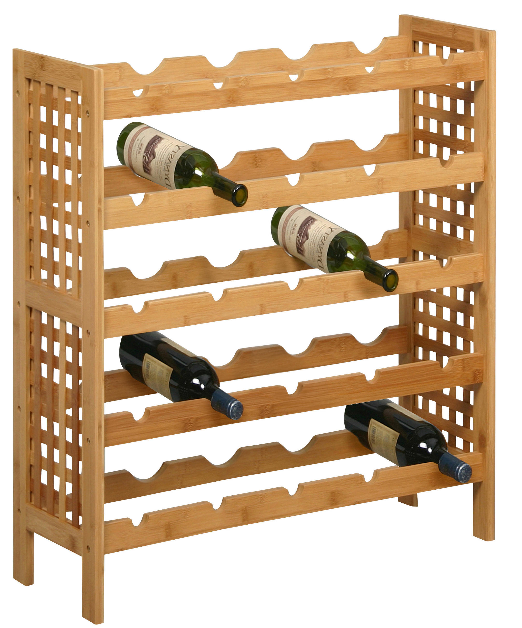 WEINREGAL  - Naturfarben, Basics, Naturmaterialien (63/73/25cm) - Carryhome